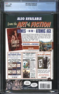 All Crime Comics (2012) #1 CGC 9.8 NM/MT