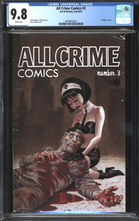All Crime Comics (2012) #3 CGC 9.8 NM/MT