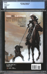 All Crime Comics (2012) #3 CGC 9.8 NM/MT