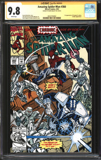 Amazing Spider-Man (1963) #360 CGC Signature Series 9.8 NM/MT Signed Mark Bagley