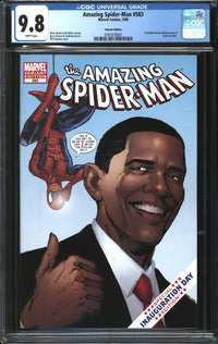 Amazing Spider-Man (1963) #583 Obama Variant CGC 9.8 NM/MT