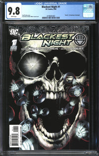 Blackest Night (2009) #1 CGC 9.8 NM/MT