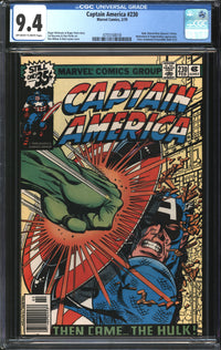Captain America (1968) #230 CGC 9.4 NM