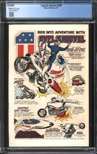 Captain America (1968) #206 CGC 9.6 NM+