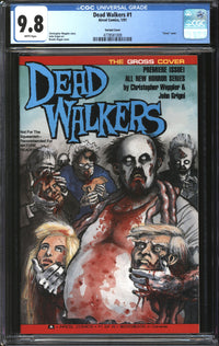 Dead Walkers (1991) #1 "Gross" Variant Cover CGC 9.8 NM/MT