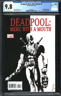 Deadpool: Merc With A Mouth (2009) # 4 CGC 9.8 NM/MT