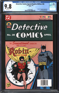Detective Comics Special Replica Edition (1997) # 38 CGC 9.8 NM/MT