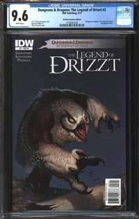 Dungeons & Dragons: The Legend Of Drizzt (2011) #2 Retailer Incentive Edition CGC 9.6 NM+