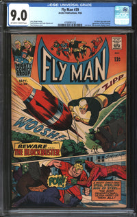 Adventures Of The Fly/Fly Man (1965) #39 CGC 9.0 VF/NM