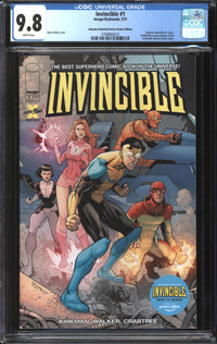 Invincible (2021) #1 Amazon Animated Series Promo Edition CGC 9.8 NM/MT