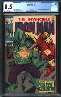 Iron Man (1968) #  9 CGC 8.5 VF+