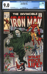 Iron Man (1968) # 19 CGC 9.0 VF/NM