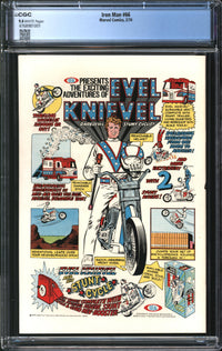 Iron Man (1968) # 66 CGC 9.4 NM