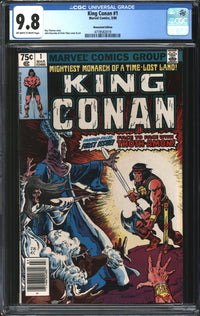 King Conan (1980) #1 Newsstand Edition CGC 9.8 NM/MT