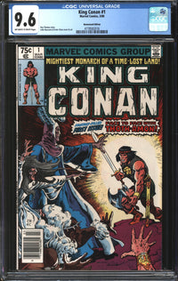 King Conan (1980) #1 Newsstand Edition CGC 9.6 NM+