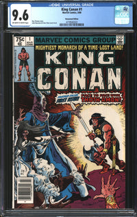 King Conan (1980) #1 Newsstand Edition CGC 9.6 NM+
