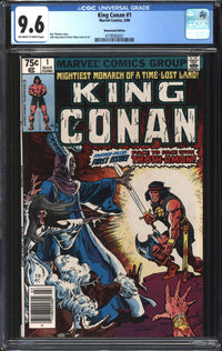 King Conan (1980) #1 Newsstand Edition CGC 9.6 NM+