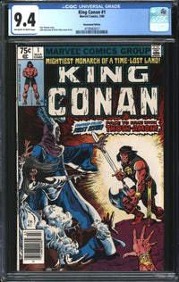 King Conan (1980) #1 Newsstand Edition CGC 9.4 NM