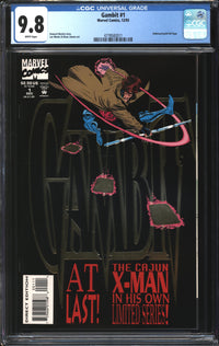 Gambit (1993) #1 CGC 9.8 NM/MT