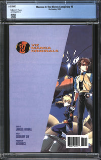 Macross II: The Micron Conspiracy (1994) #5 CGC 9.8 NM/MT