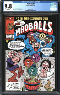 Madballs (1986) #3 CGC 9.8 NM/MT