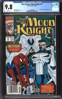 Marc Spector: Moon Knight (1989) #19 CGC 9.8 NM/MT