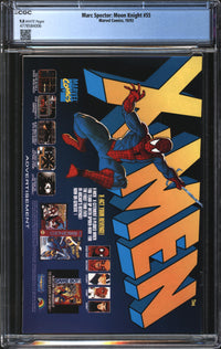 Marc Spector: Moon Knight (1989) #55 CGC 9.8 NM/MT