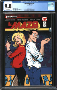 Maze Agency (1988) #1 CGC 9.8 NM/MT