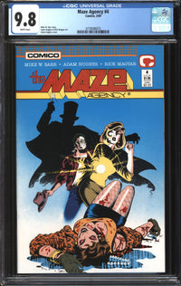 Maze Agency (1988) #4 CGC 9.8 NM/MT