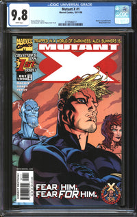 Mutant X (1998) #1 CGC 9.8 NM/MT