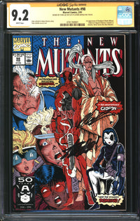 New Mutants (1983) #98 CGC Signature Series 9.2 NM- Signed Stan Lee & Rob Liefeld