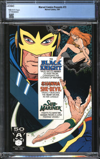 Marvel Comics Presents (1988) #73 CGC 9.8 NM/MT