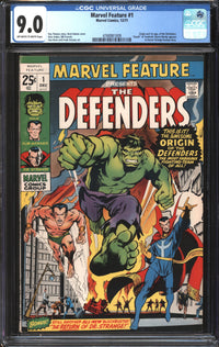 Marvel Feature (1971) #1 CGC 9.0 VF/NM