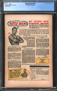 Fantastic Four (1961) # 48 CGC 4.5 VG+