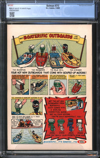 Batman (1940) #213 CGC 9.8 NM/MT