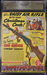 National Comics (1940) #21 San Francisco Pedigree CGC 9.0 VF/NM