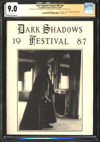 Dark Shadows Festival (1987) #1 CGC x JSA Signature Series 9.0 VF/NM Signed 9x